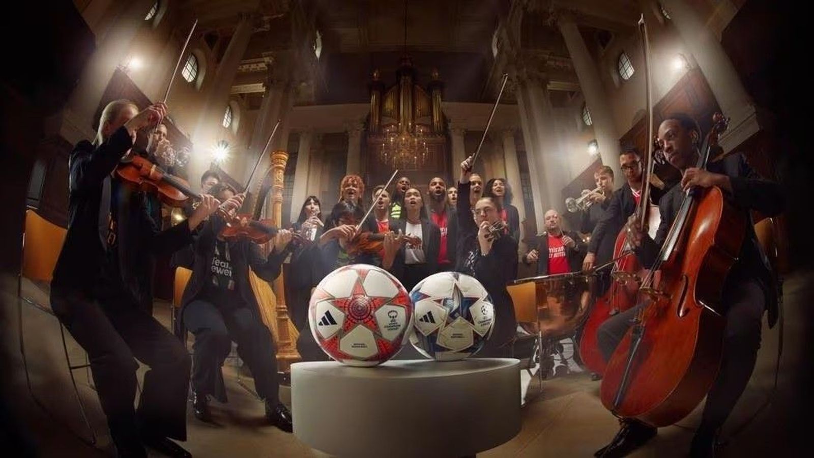 Balones de la 'Champions'.