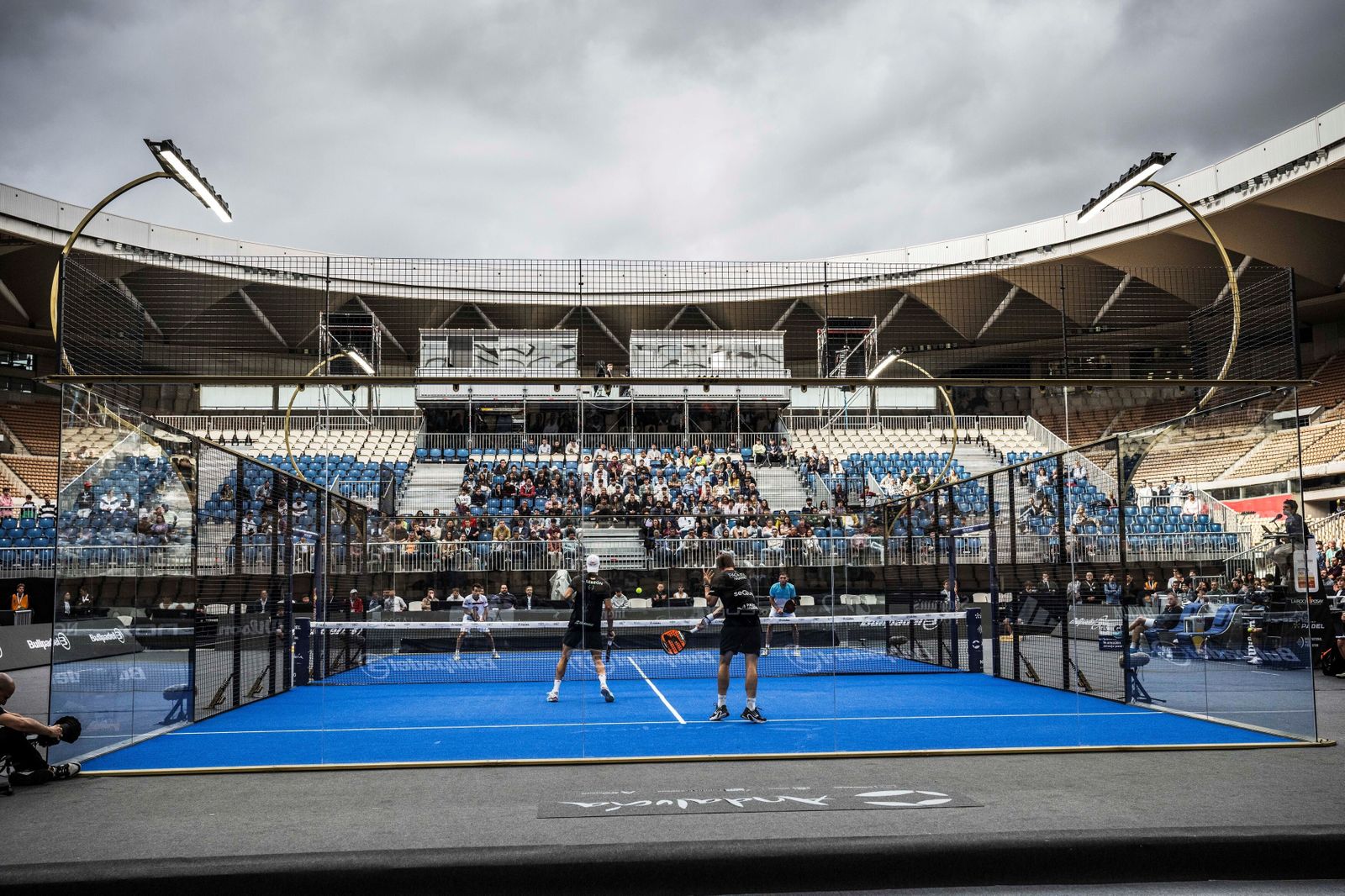 Las fotos de la primera jornada del pádel en el Estadio de la Cartuja