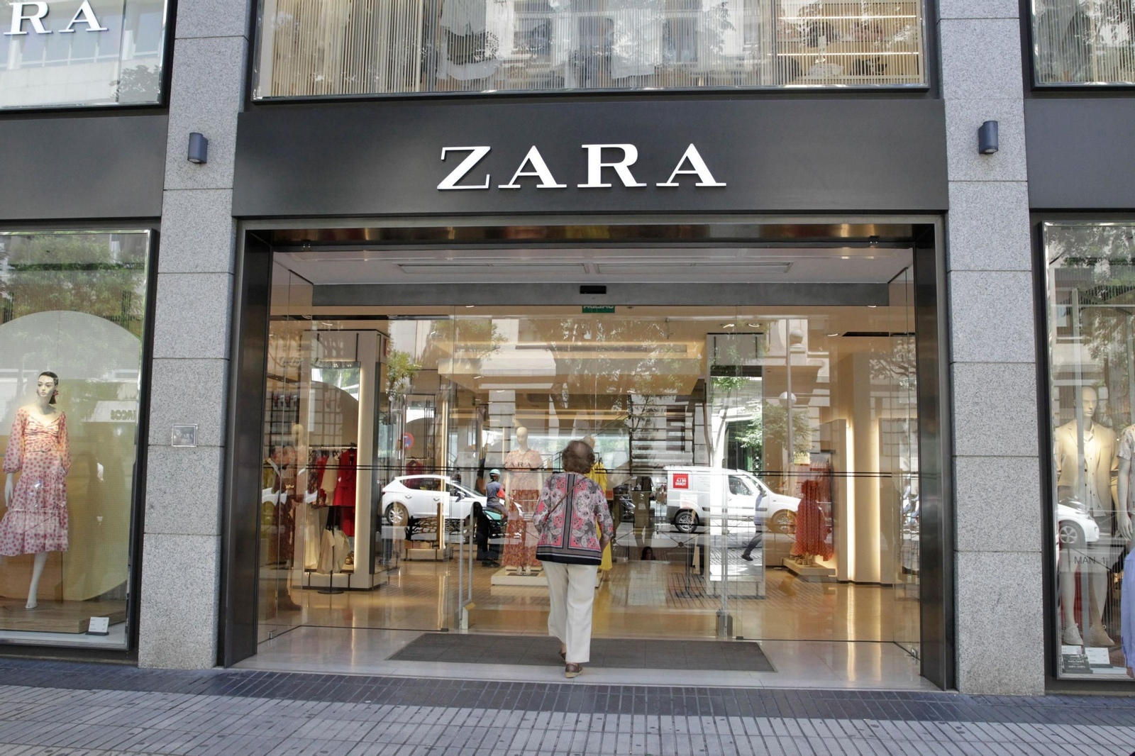 Imagen de archivo de una tienda de Zara