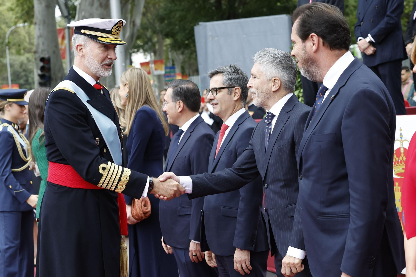 El desfile del Día de la Fiesta Nacional, en imágenes