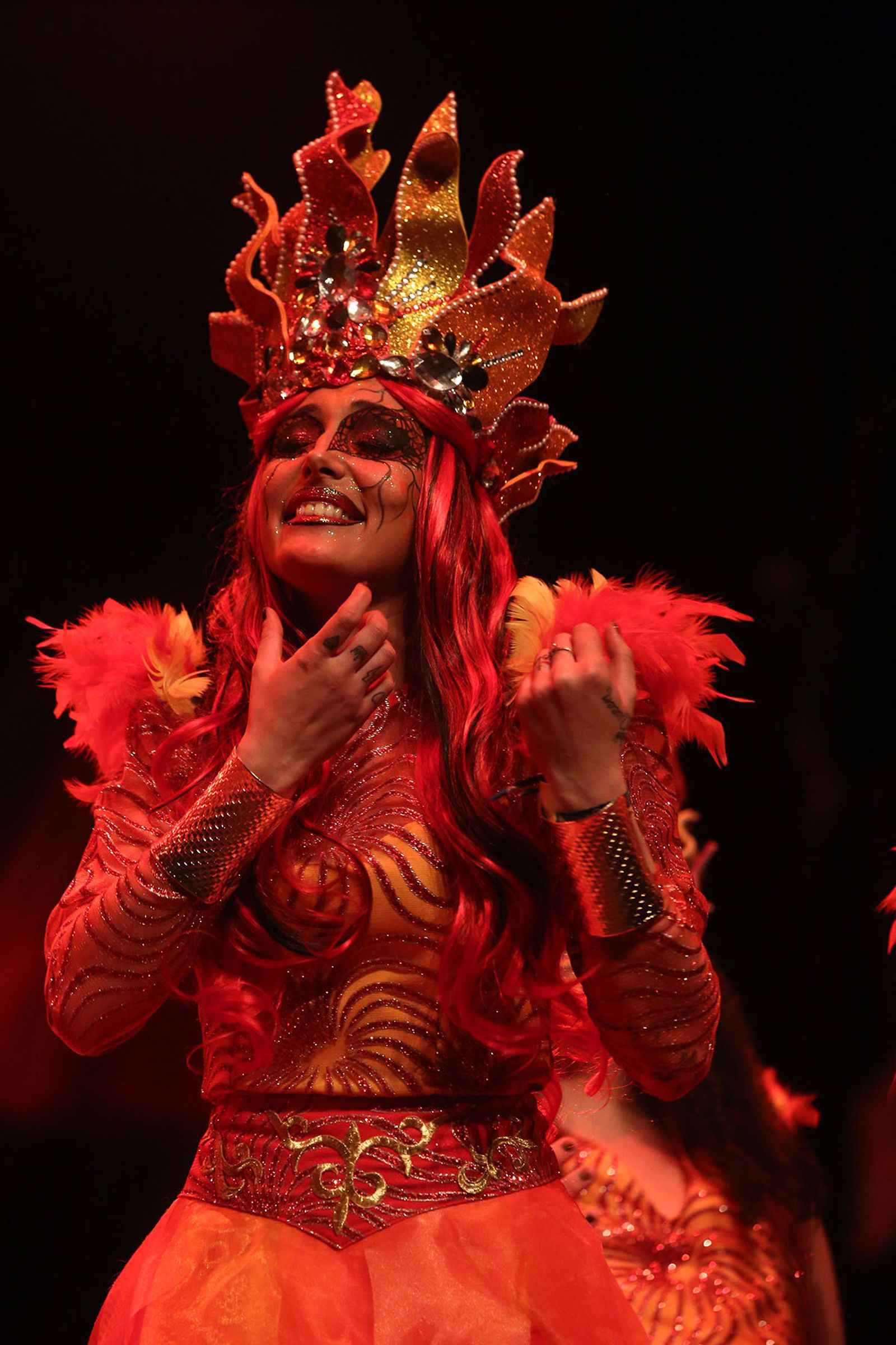 Quinto día de preliminares del Carnaval Colombino en imágenes