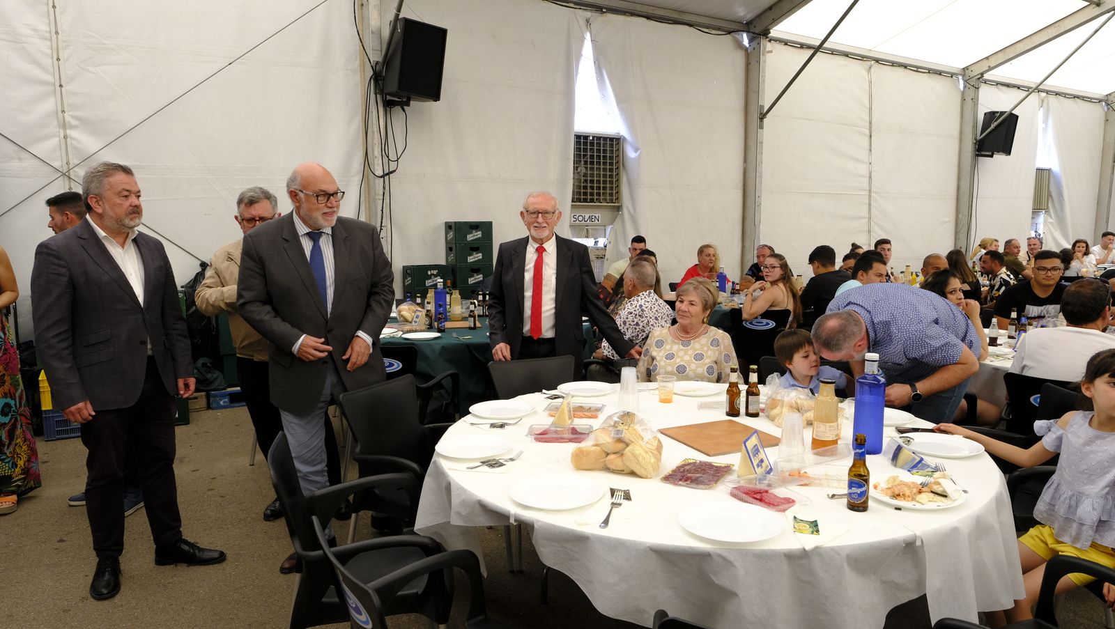 Imágenes de la comida anual de la CUCN, en Níjar