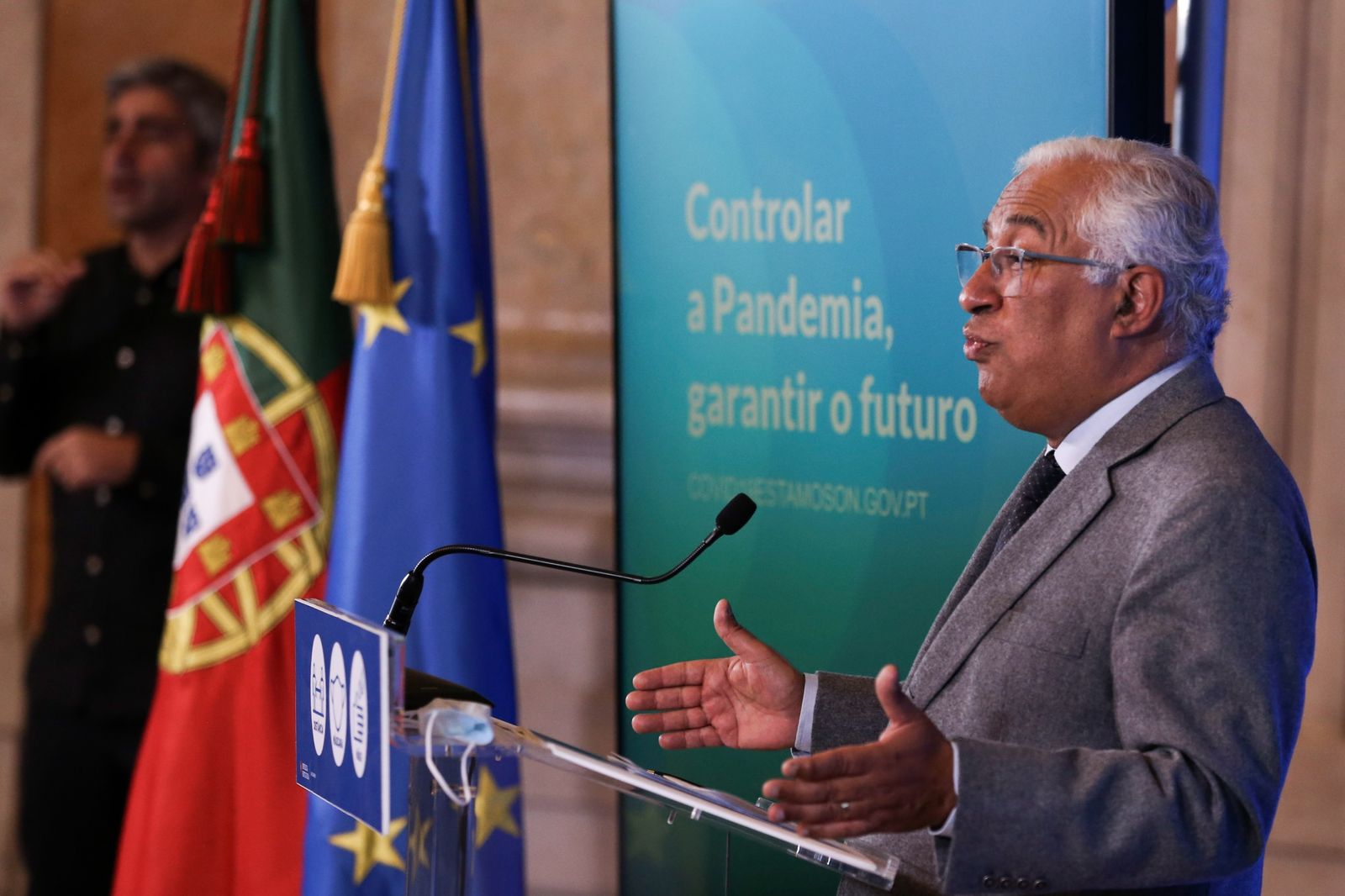 El primer ministro portugués, António Costa