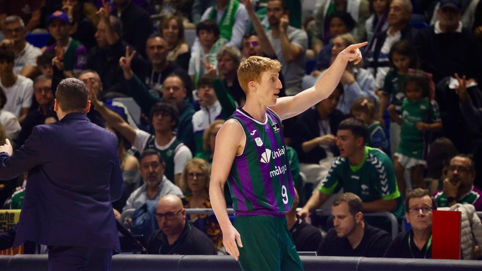 El Unicaja-La Laguna Tenerife, en fotos