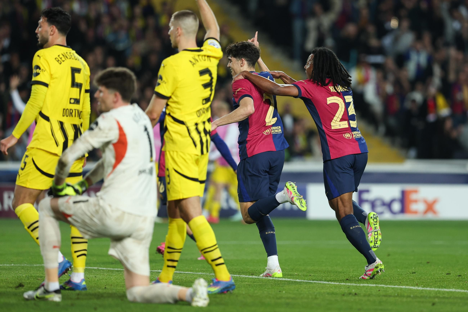 Las mejores fotos del Barcelona - Borussia Dortmund