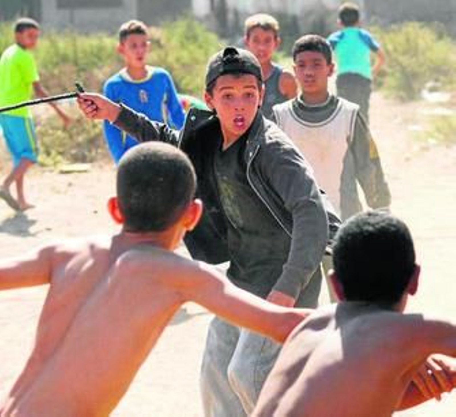 Un instante de 'Los caballos de Dios'.