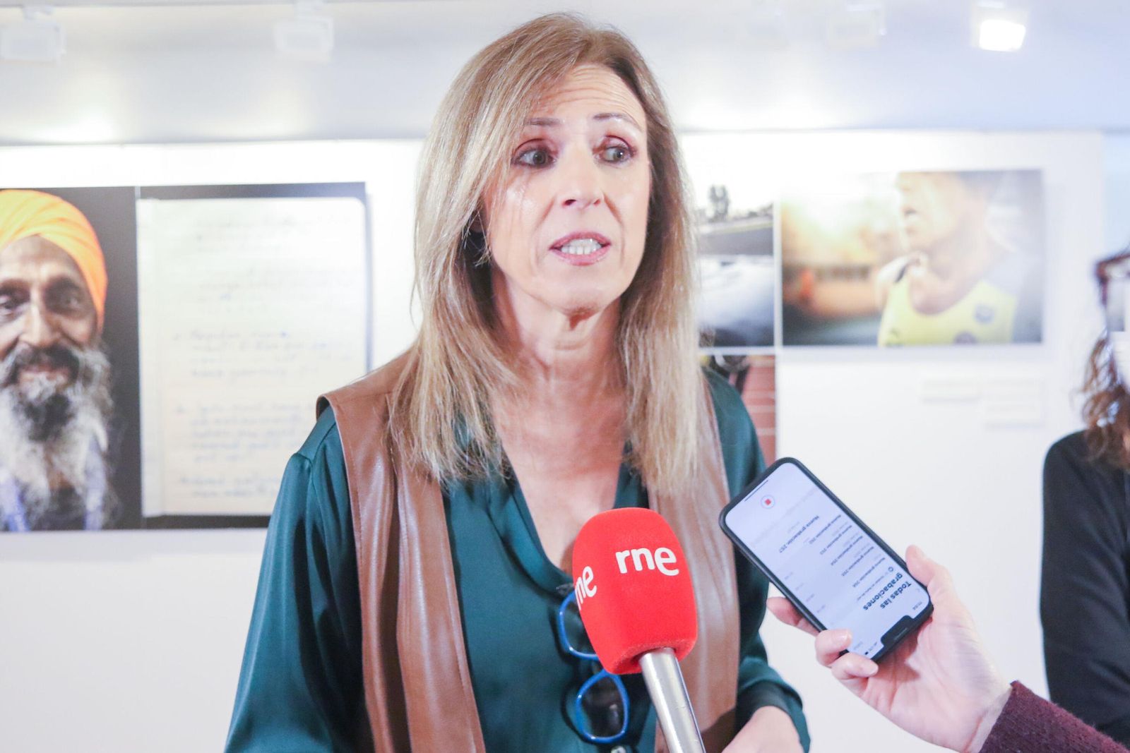 Susana Girón muestra su mirada al deporte de más de 65 en la Sala Zaida
