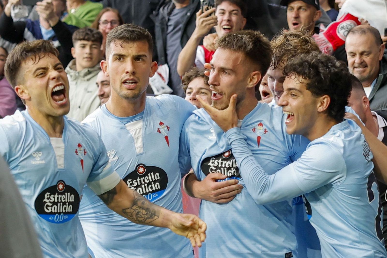 Las fotos del Celta - Sevilla