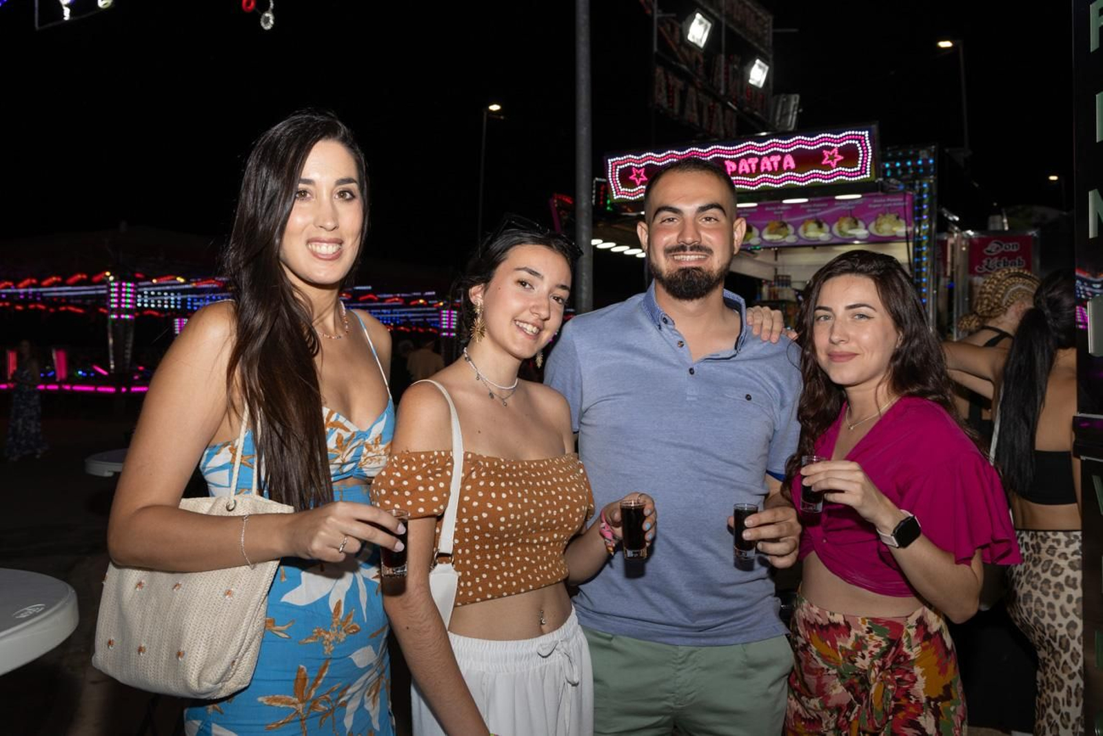 Así disfrutan los torrecampeños de su feria.