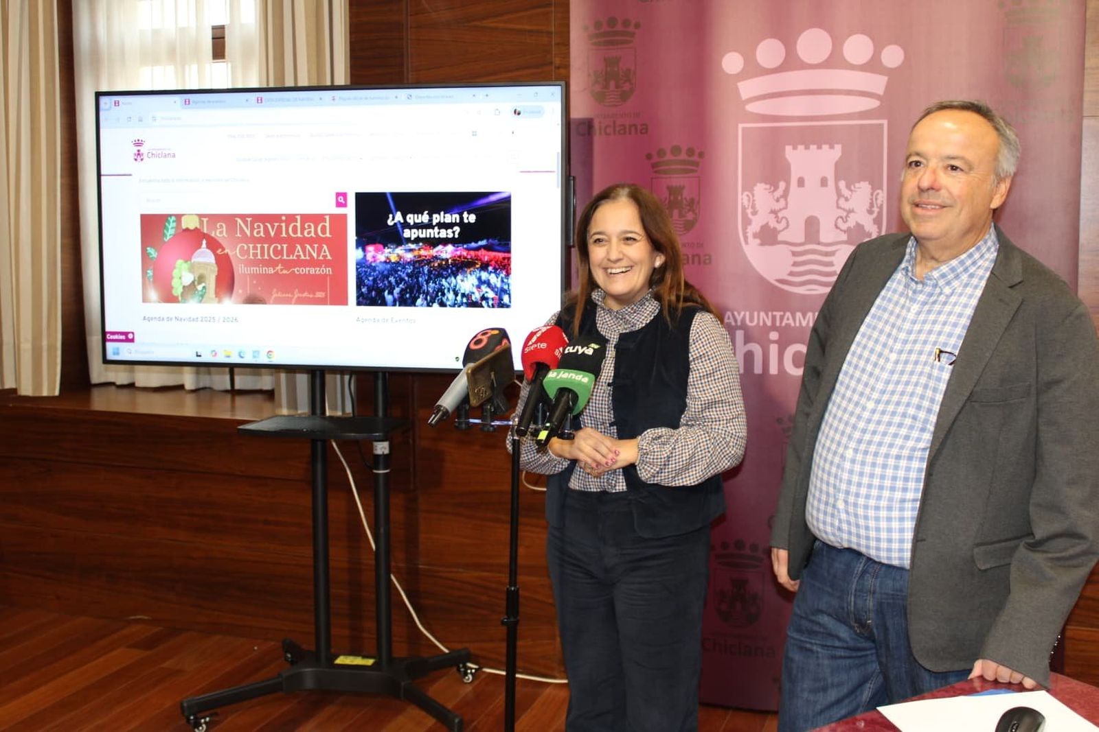 Ana González y Arturo Bermúdez.