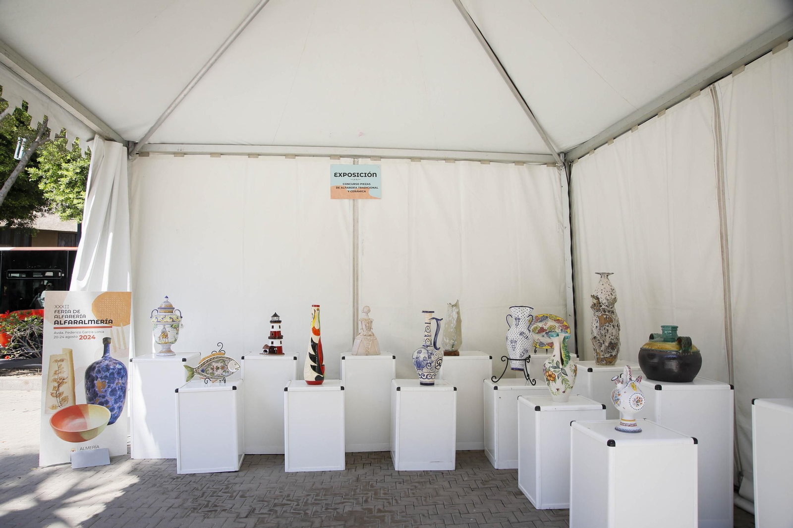 Las mejores imágenes de la feria de Alfarería en La Rambla de Almería