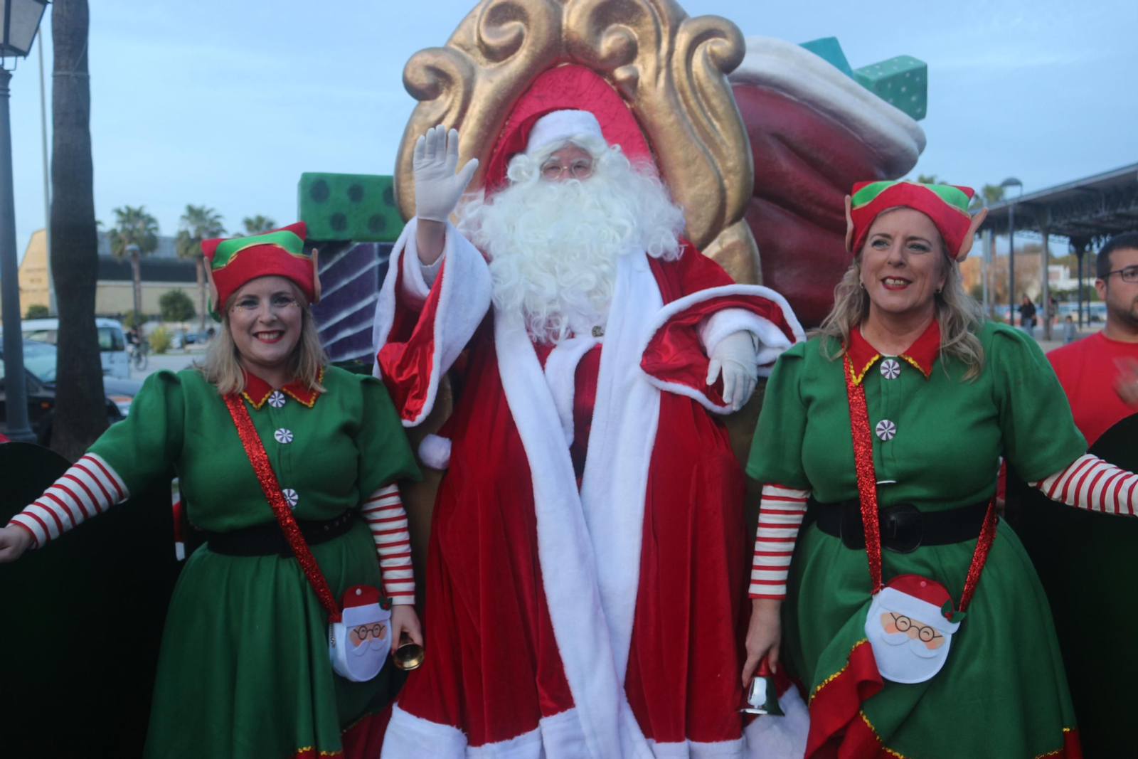 Visita de Papá Noel a Puerto Real