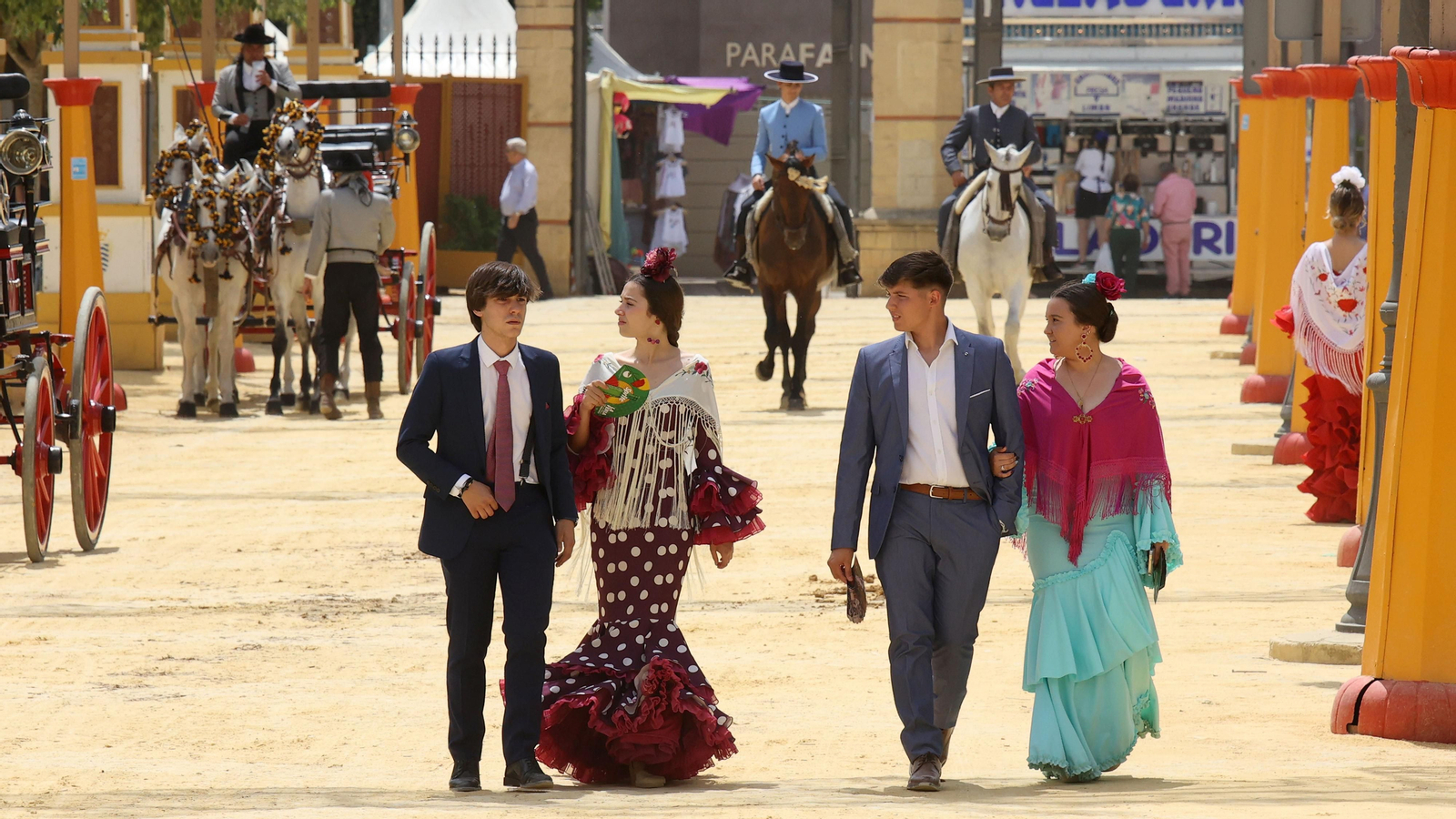 Búscate en las imágenes del lunes de feria en Jerez Búscate en las imágenes del lunes de feria en Jerez