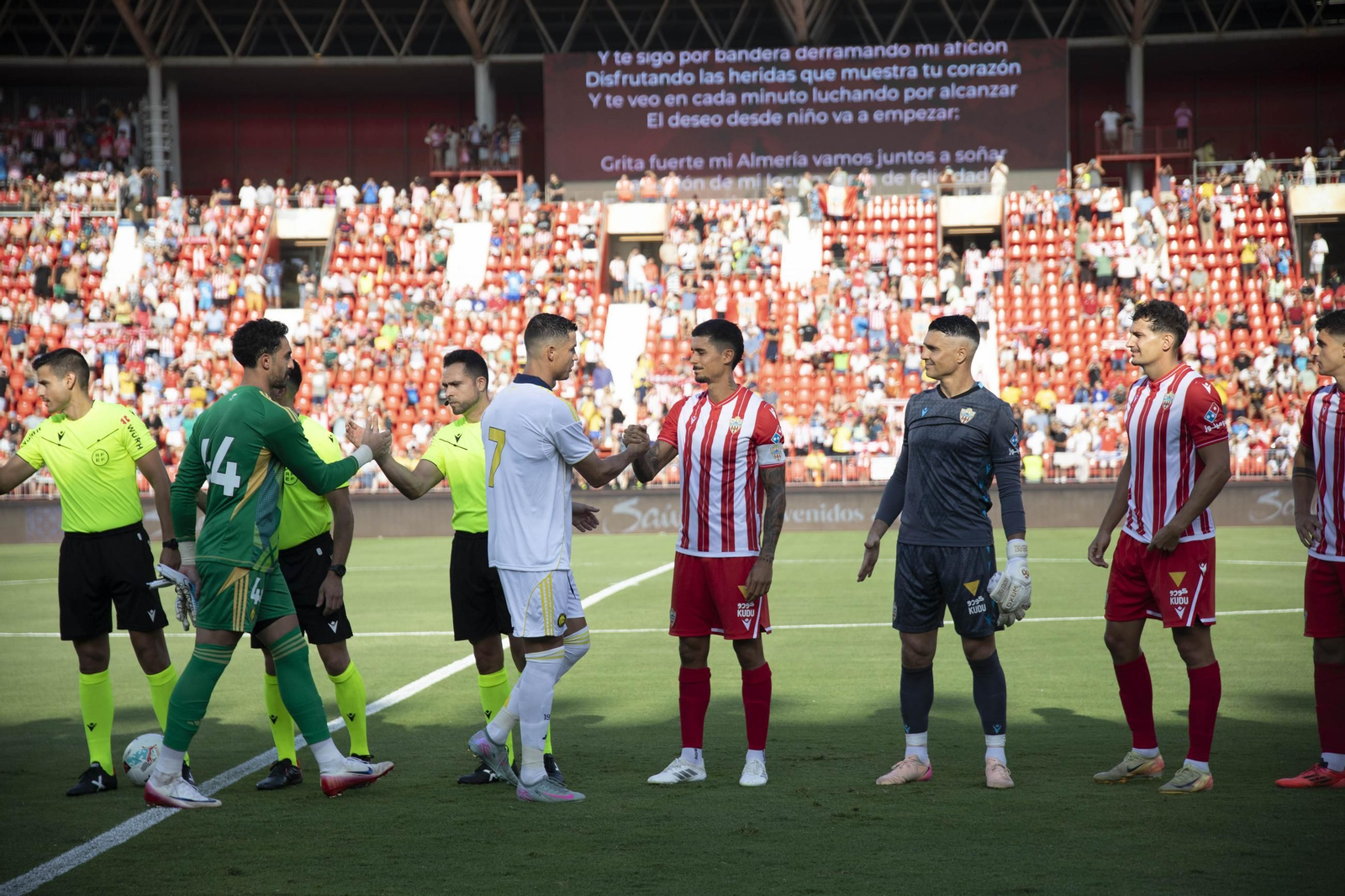 Las mejores imágenes del partido amistos entre UD Almería y el Al-Nassr
