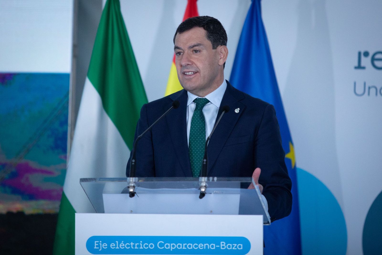 La inauguración de la subestación eléctrica de Baza, en imágenes