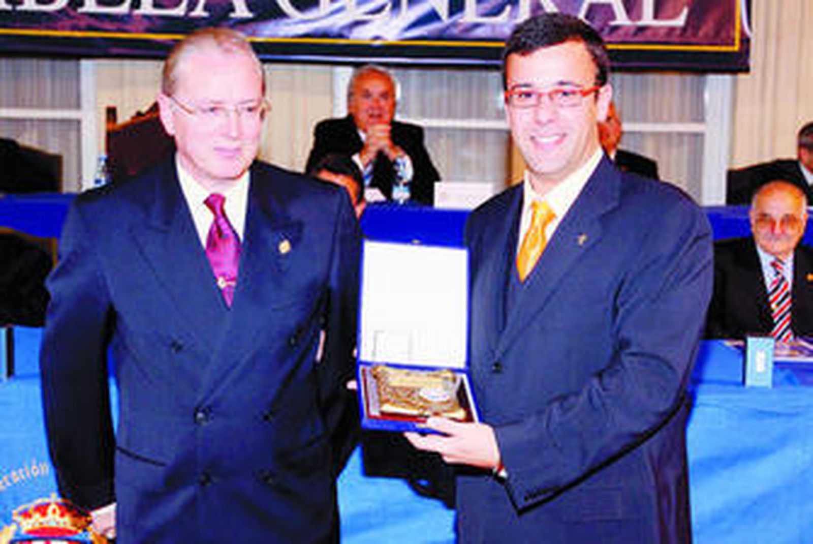 Nicolás Uclés, presidente de la Federación Almeriense de Fútbol.