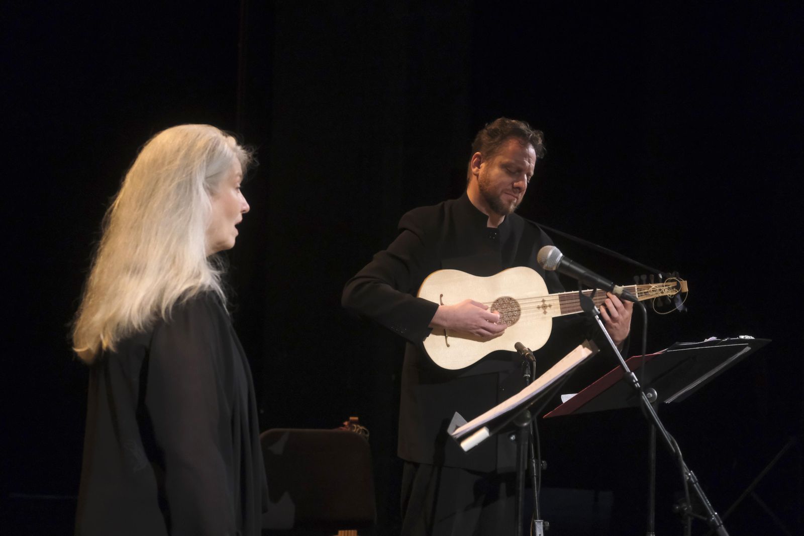 El concierto de Ariel Abramovich  y María Cristina Kiehr, en imágenes
