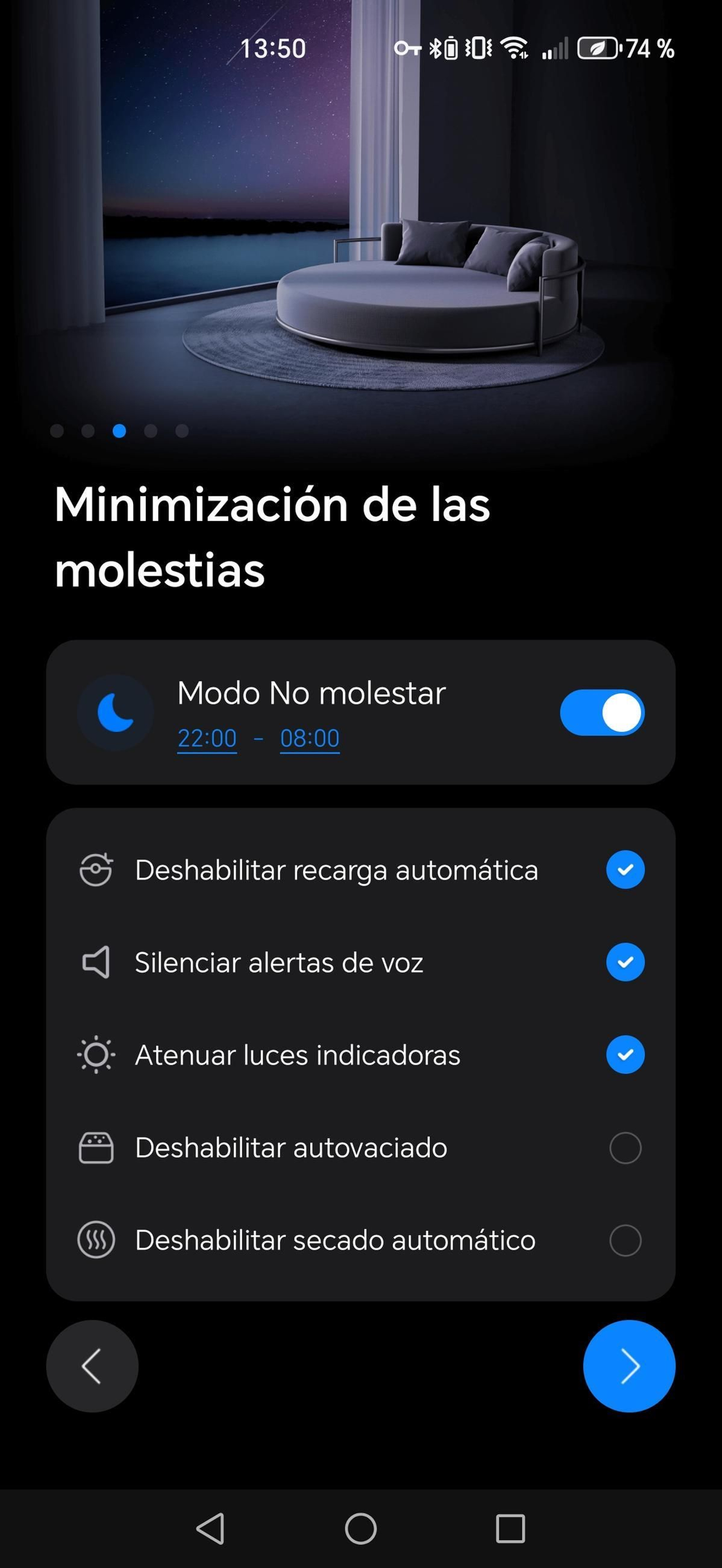 Aplicación Roborock - Robot aspirador Saros Z70