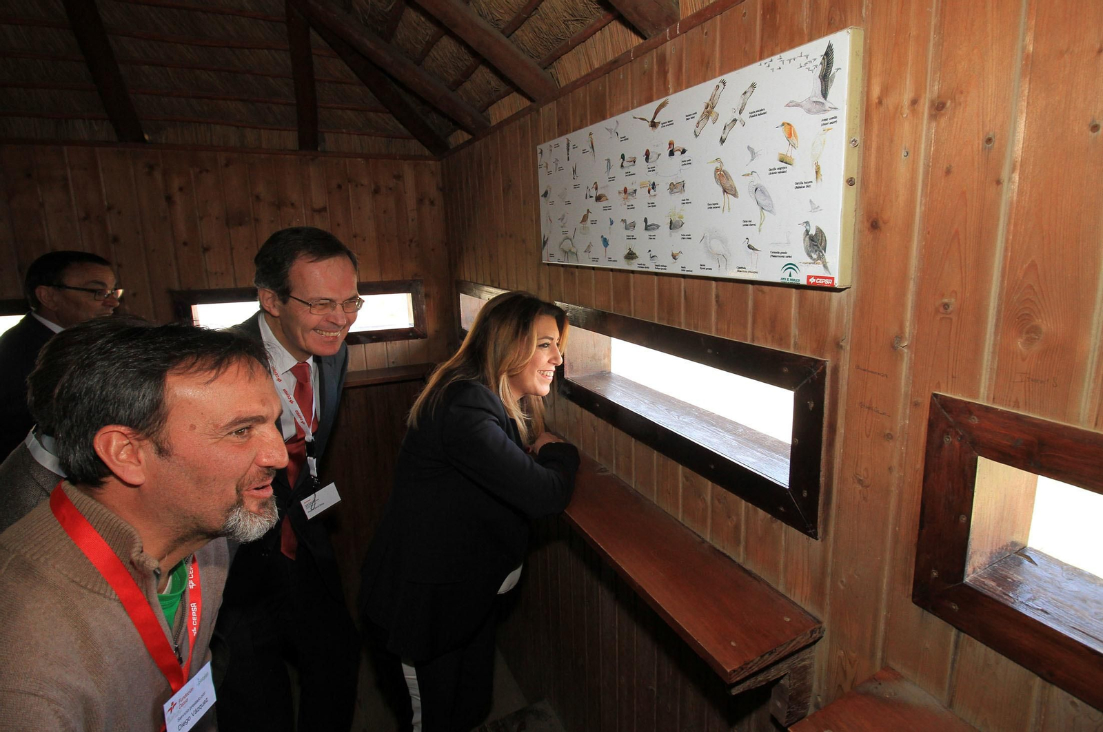 La presidenta de la Junta de Andalucía, Susana Díaz, y el consejero delegado de Cepsa, Pedro Miró, inauguran el proyecto 'Optimización de Aromáticos' de Cepsa, en imágenes