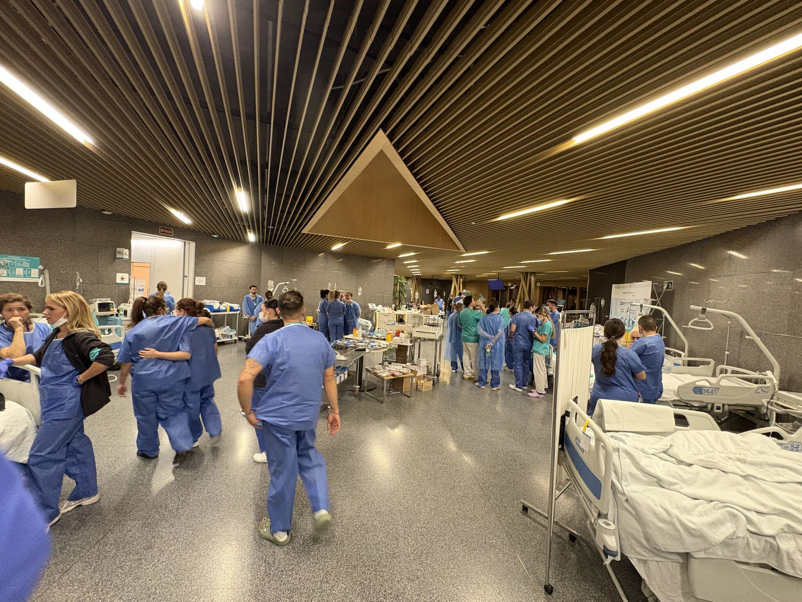 El Hospital Quirón de Córdoba, en una imagen durante las últimas horas.