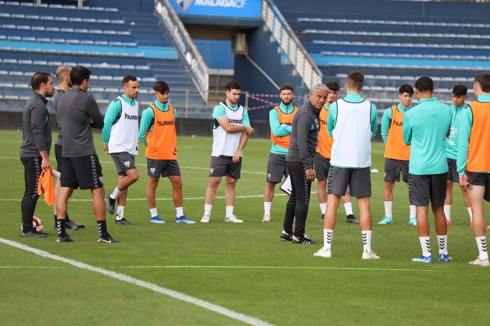 Imagen de un entrenamiento de esta semana