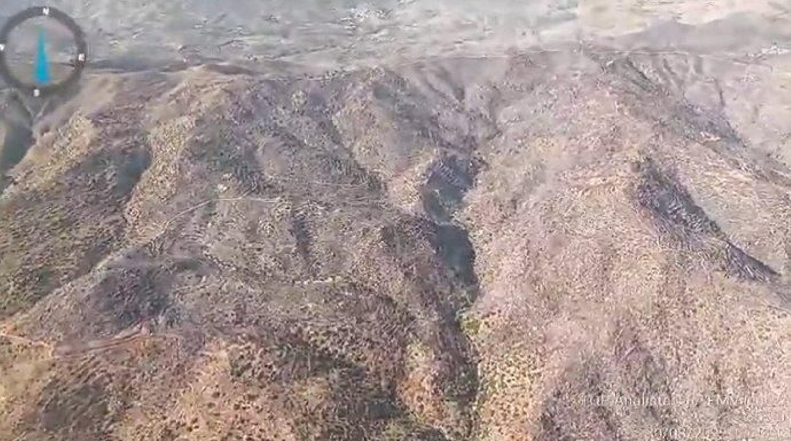 El fuego se ha estabilizado.