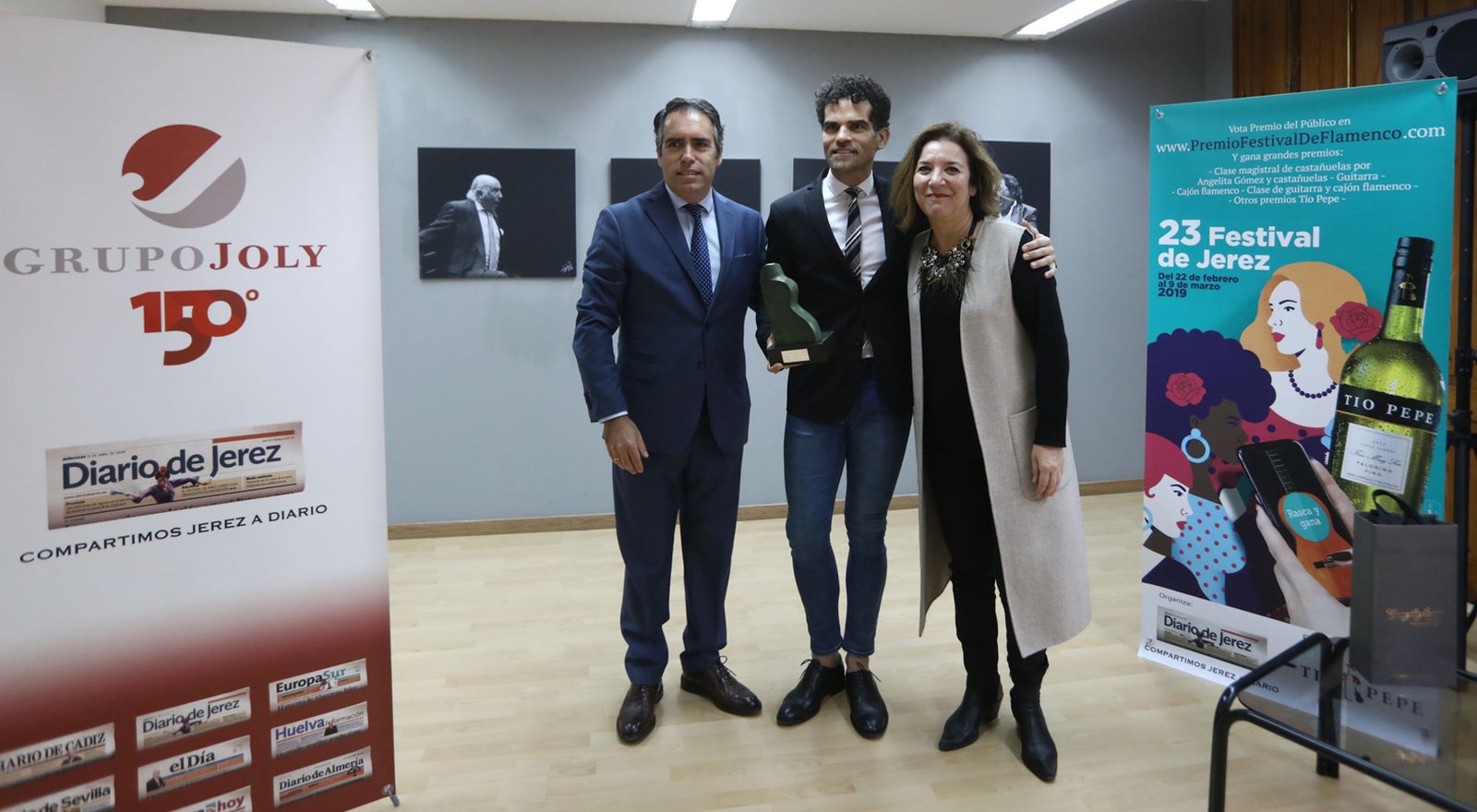 Imágenes del acto de entrega del Premio del Público a Antonio Najarro