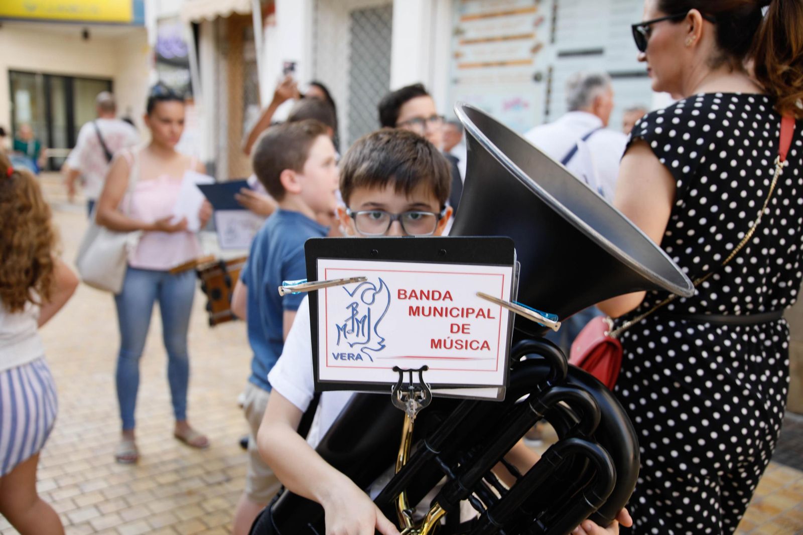 Desfile de Gigantes y Cabezudos de Vera, en imágenes