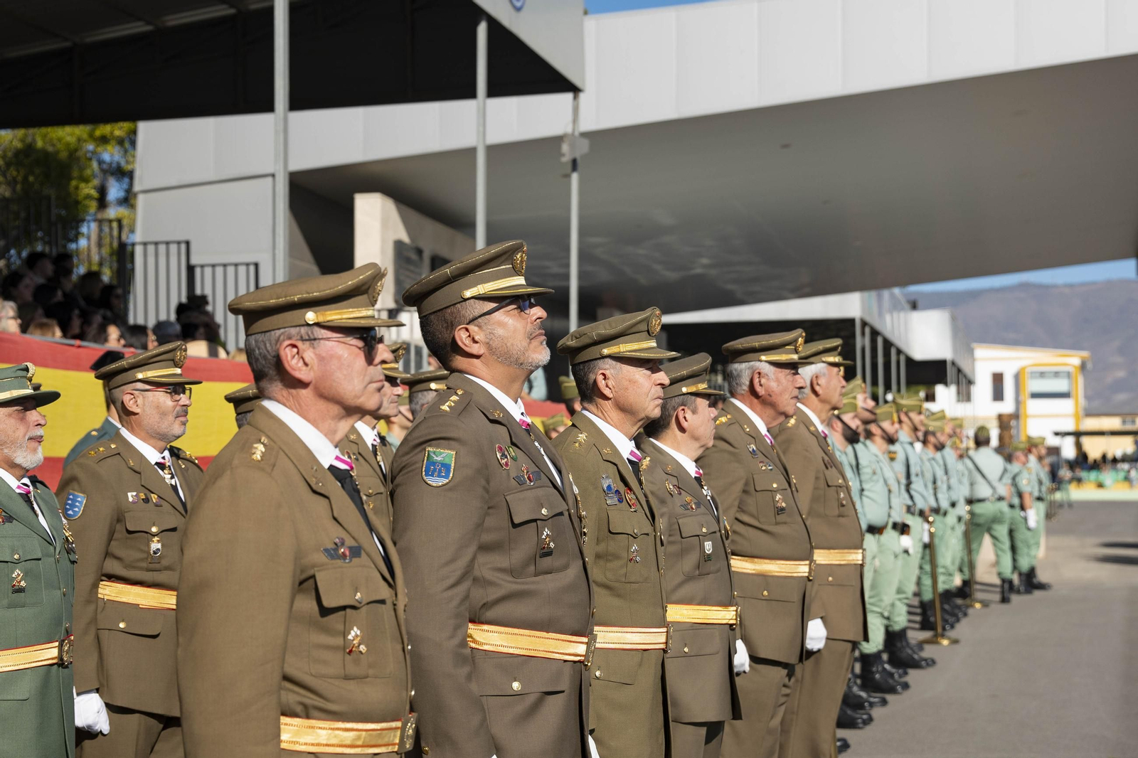 Así conmemora el día de la Inmaculada Concepción la Brigada de la Legión en Almería y despide al contingente que parte a Eslovaquia