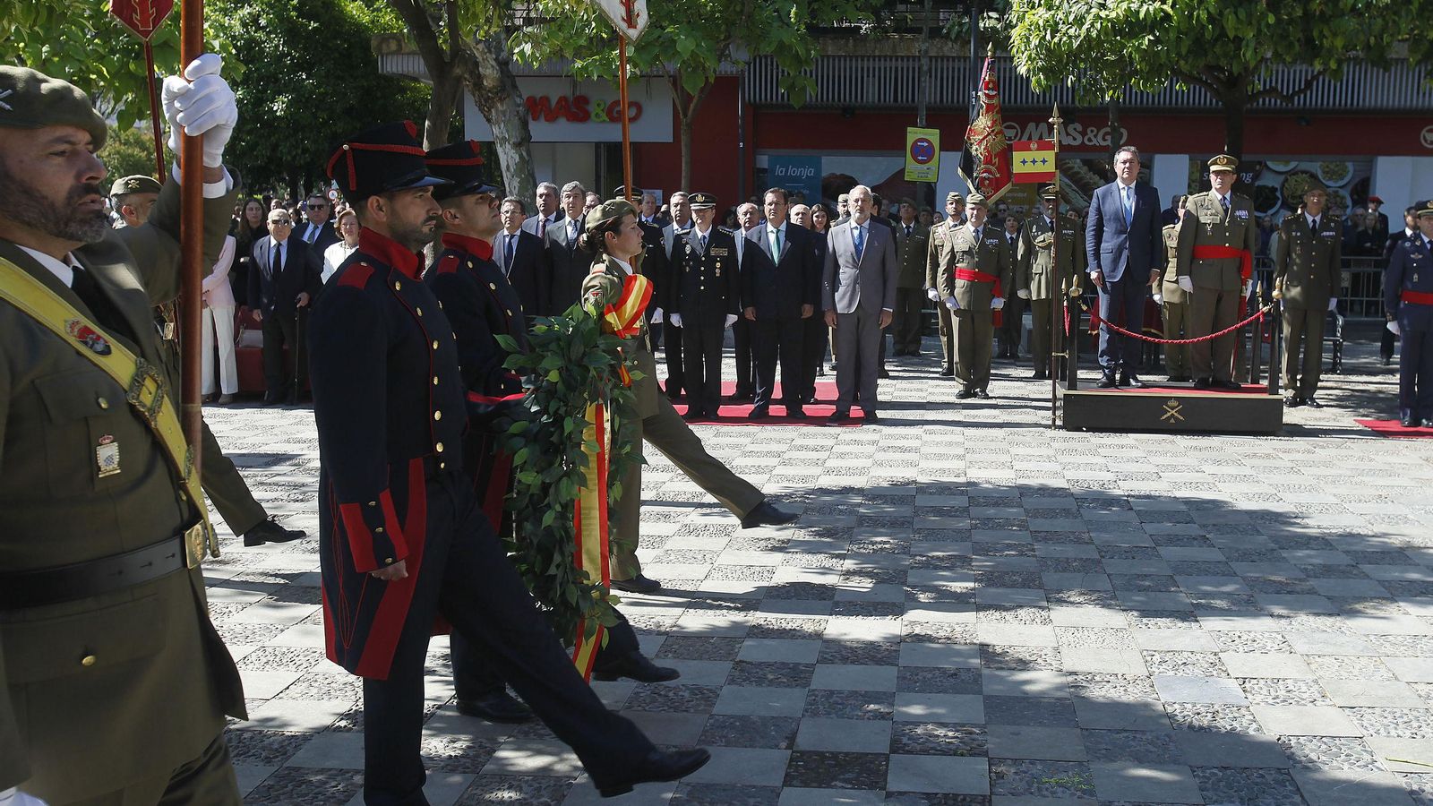 Imagen de archivo del tradicional homenaje a Daoiz.