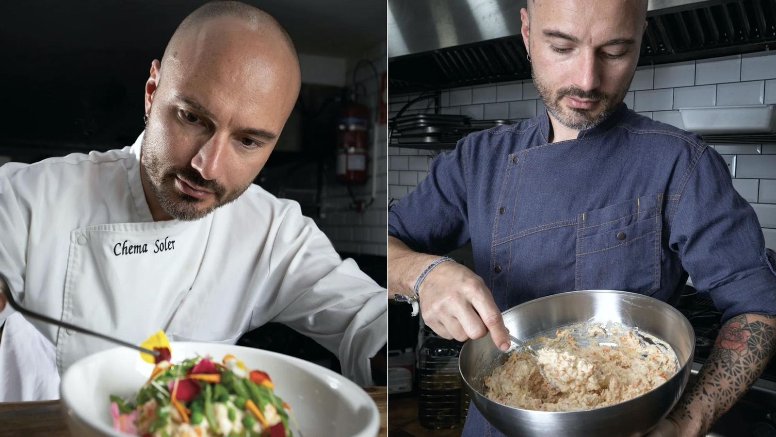 El chef Chema Soler El chef Chema Soler