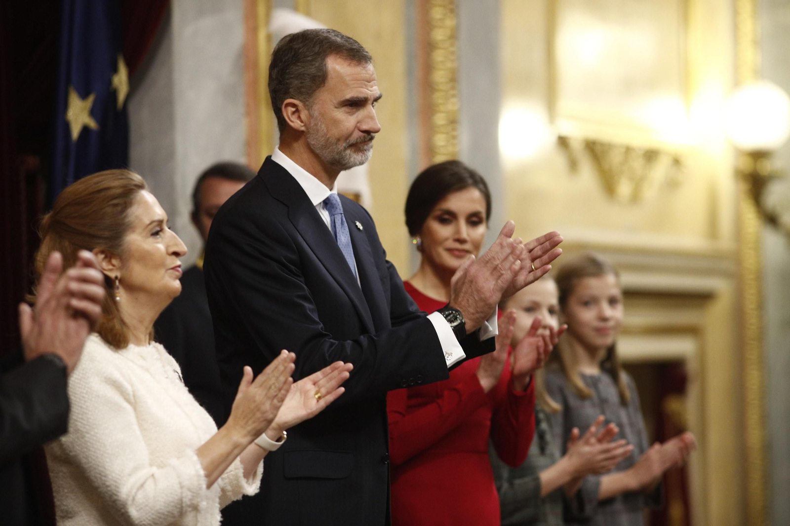 Las imágenes del acto de conmemoración de los 40 años de Constitución