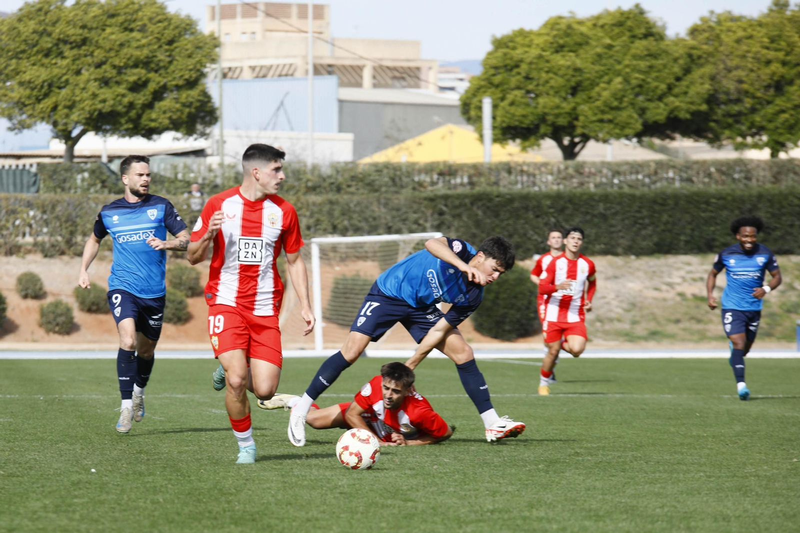 Imágenes del partido entre Almeria B contra Villanovense de segunda RFEF