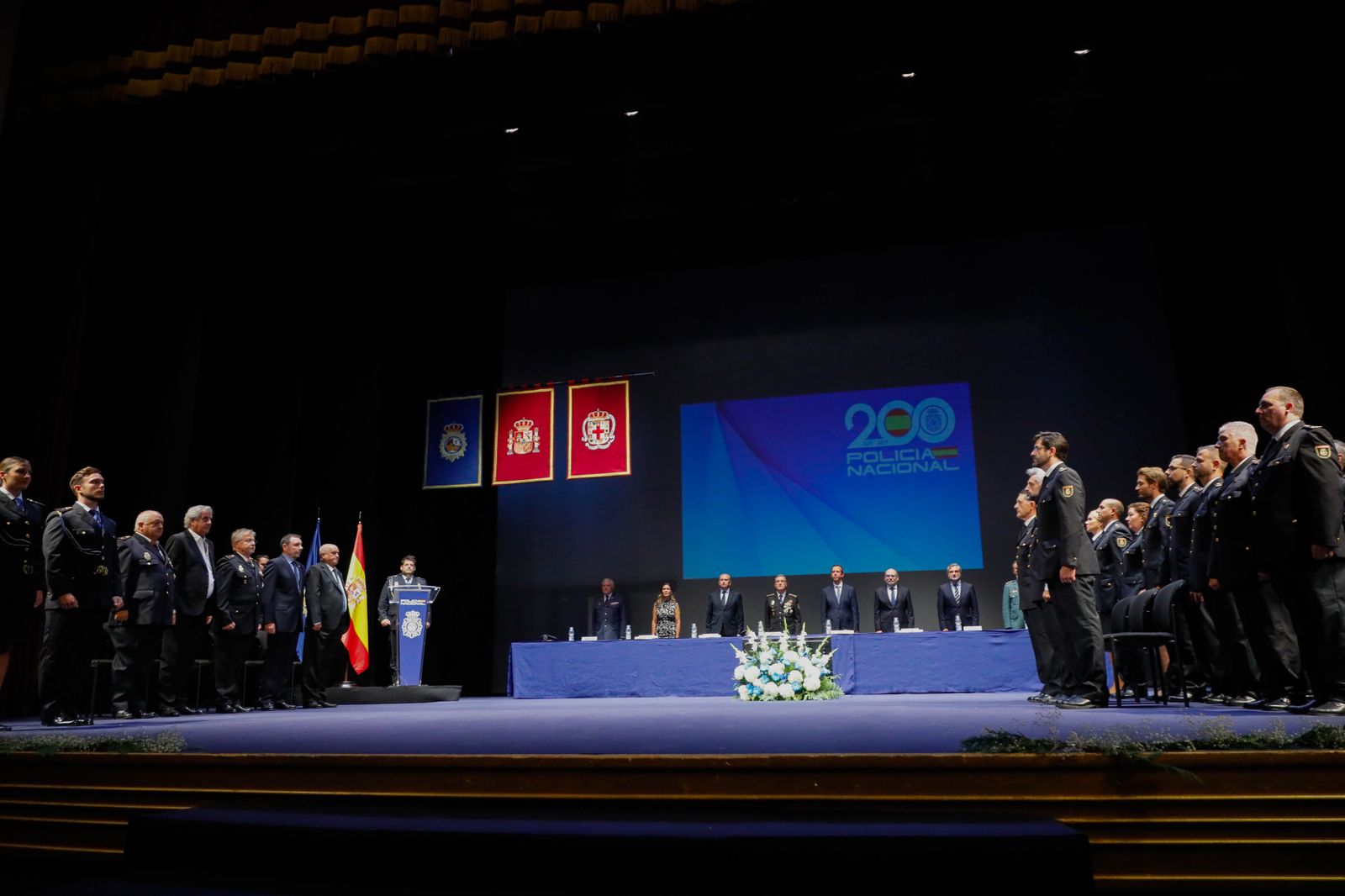 Patrón de la Policía Nacional en Almería