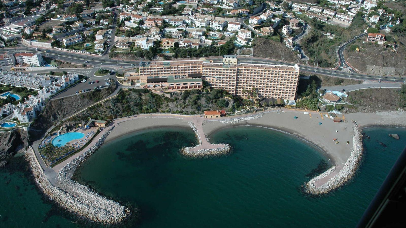 Playa Bonita, en Benalmádena. Playa Bonita, en Benalmádena.
