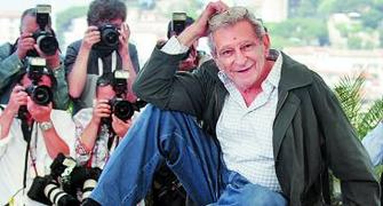 Yusef Chahin, fotografiado en el Festival de Cannes de 2004.