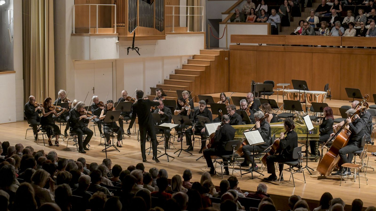 El aspecto del Auditorio Manuel de Falla en el pasado de la OCG.