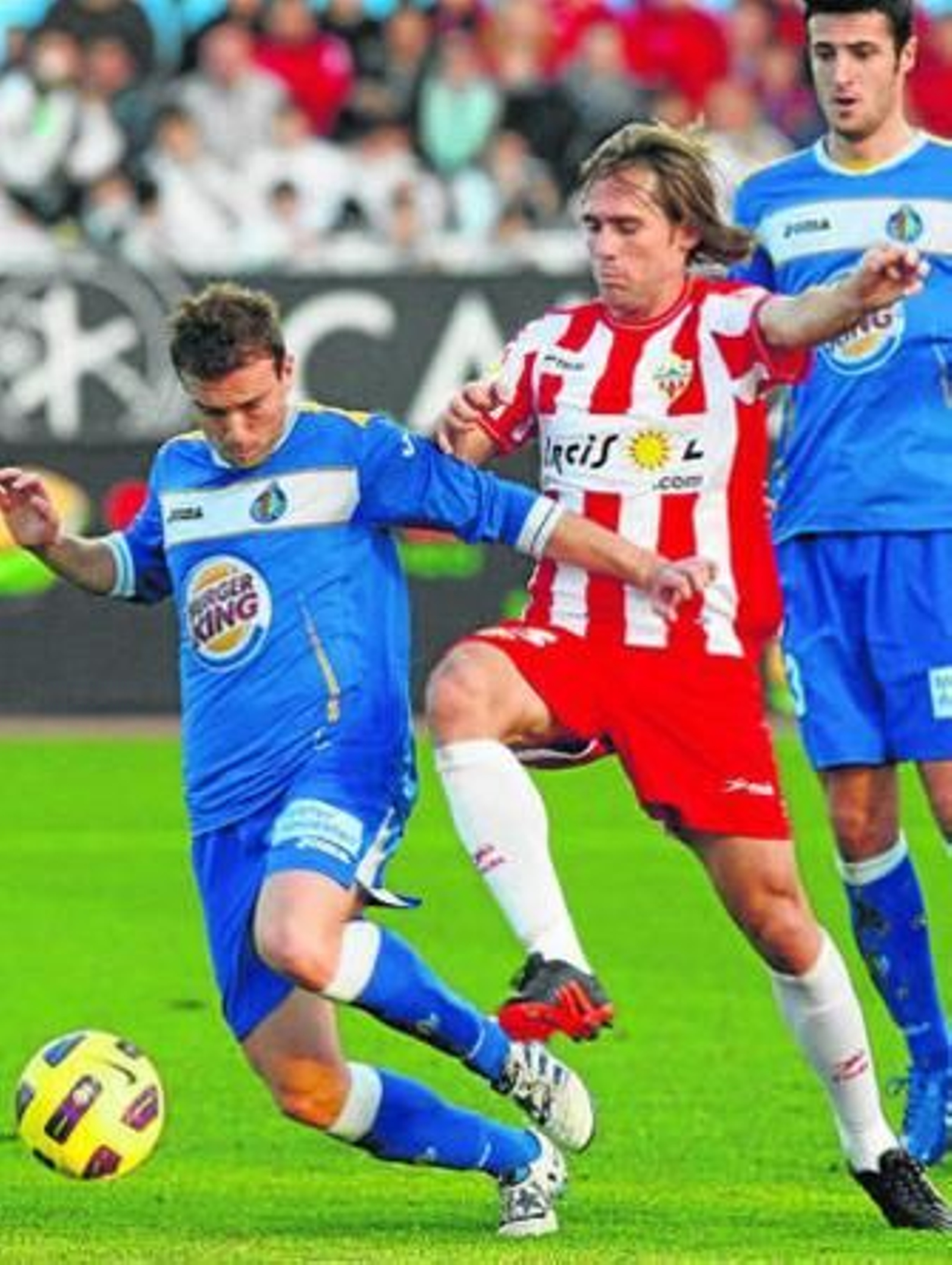 Corona se ve frenado por la anticipación del getafense Mané.