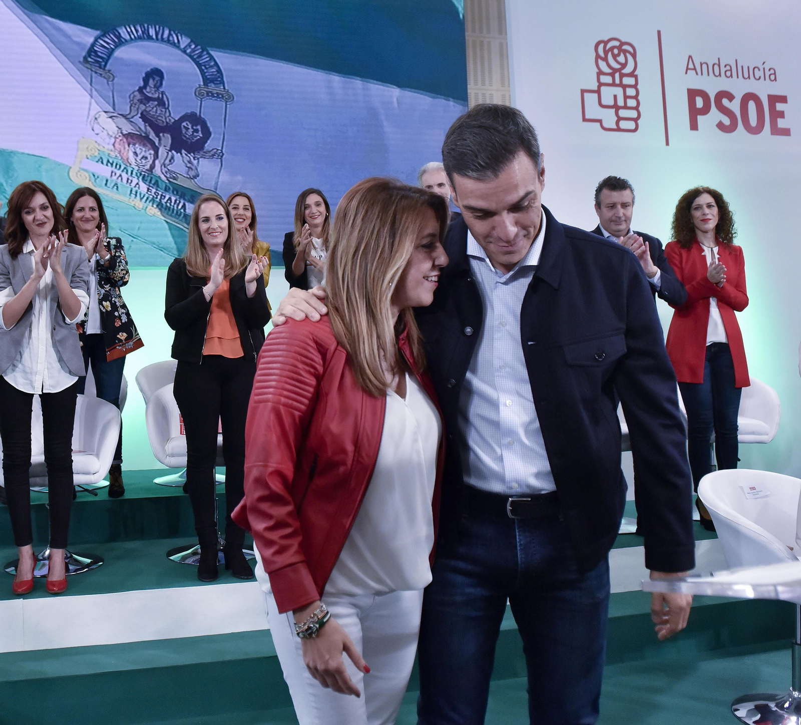 Las imágenes de la proclamación de Susana Díaz como candidata