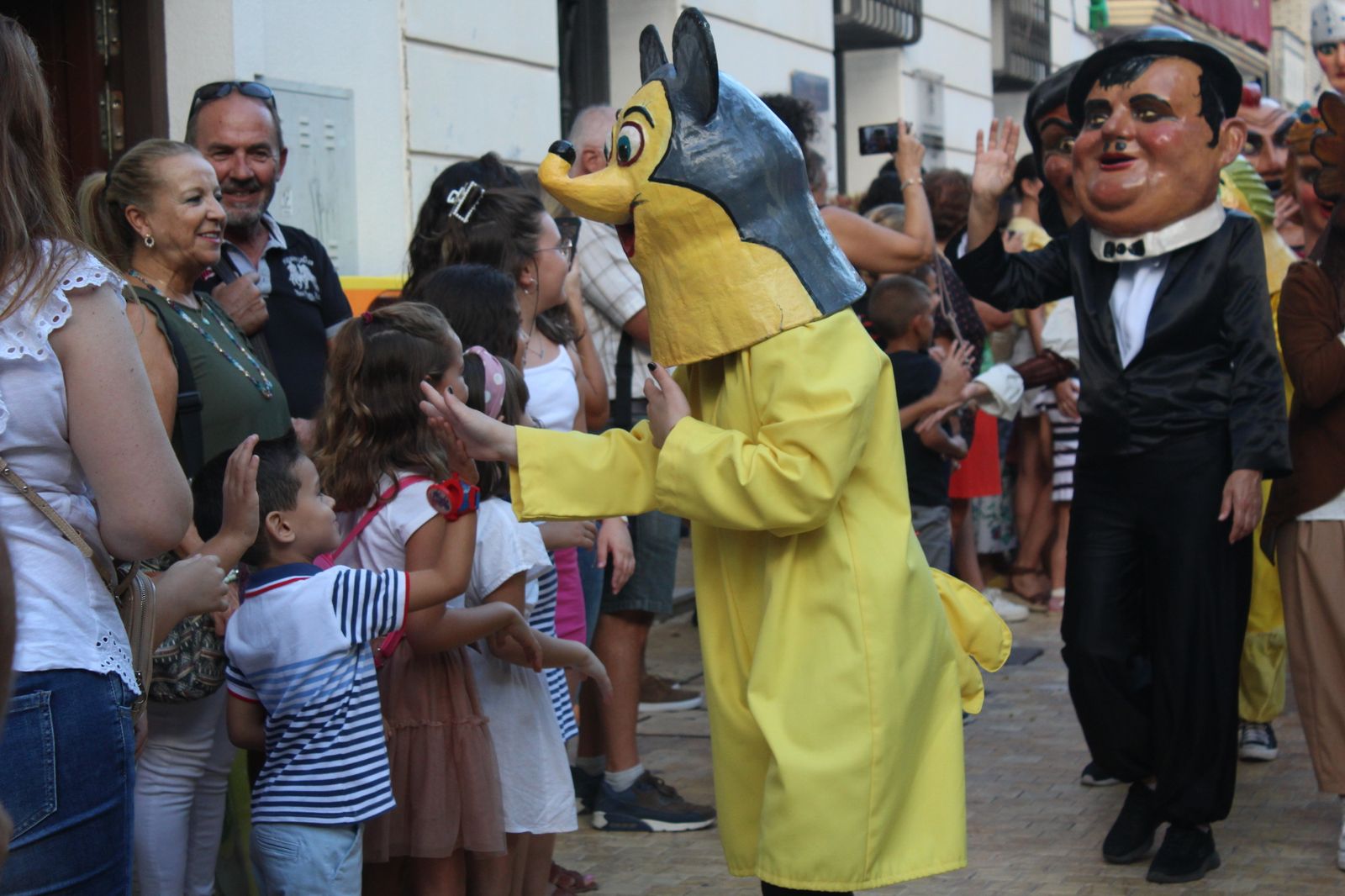 Los Gigantes y Cabezudos de Vera, en imágenes