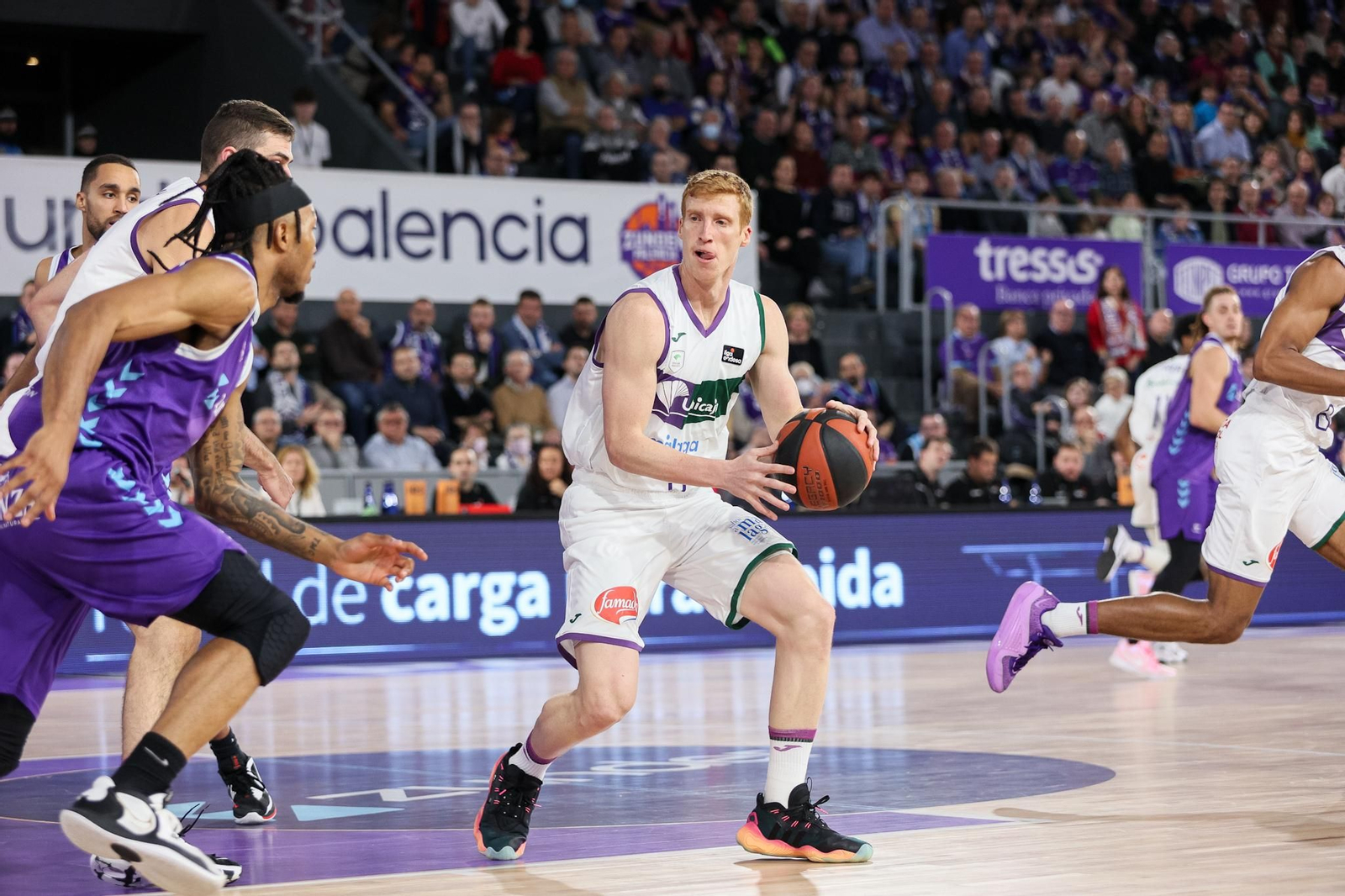 El Zunder Palencia-Unicaja, en fotos