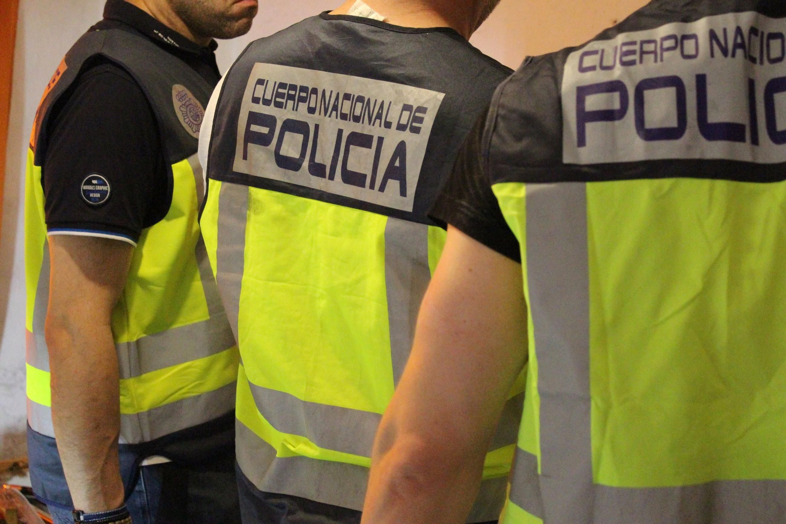 Agentes de la Policía Nacional.