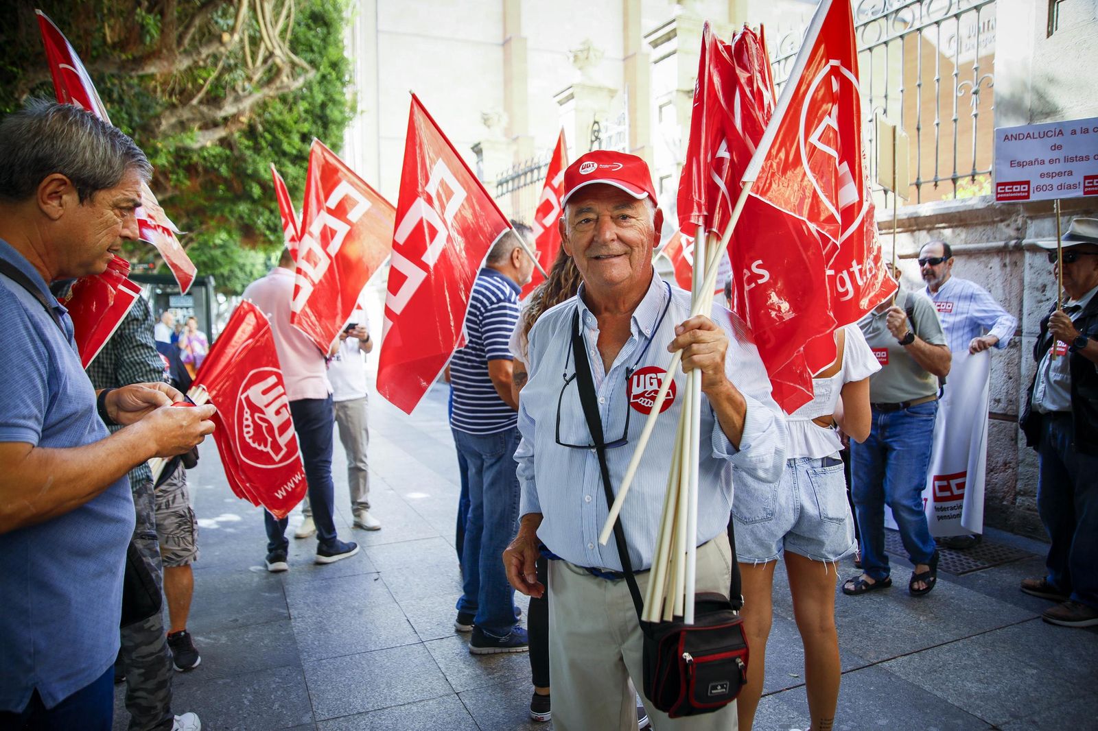Las imágenes de la manifestación por la "ley de dependencia"
