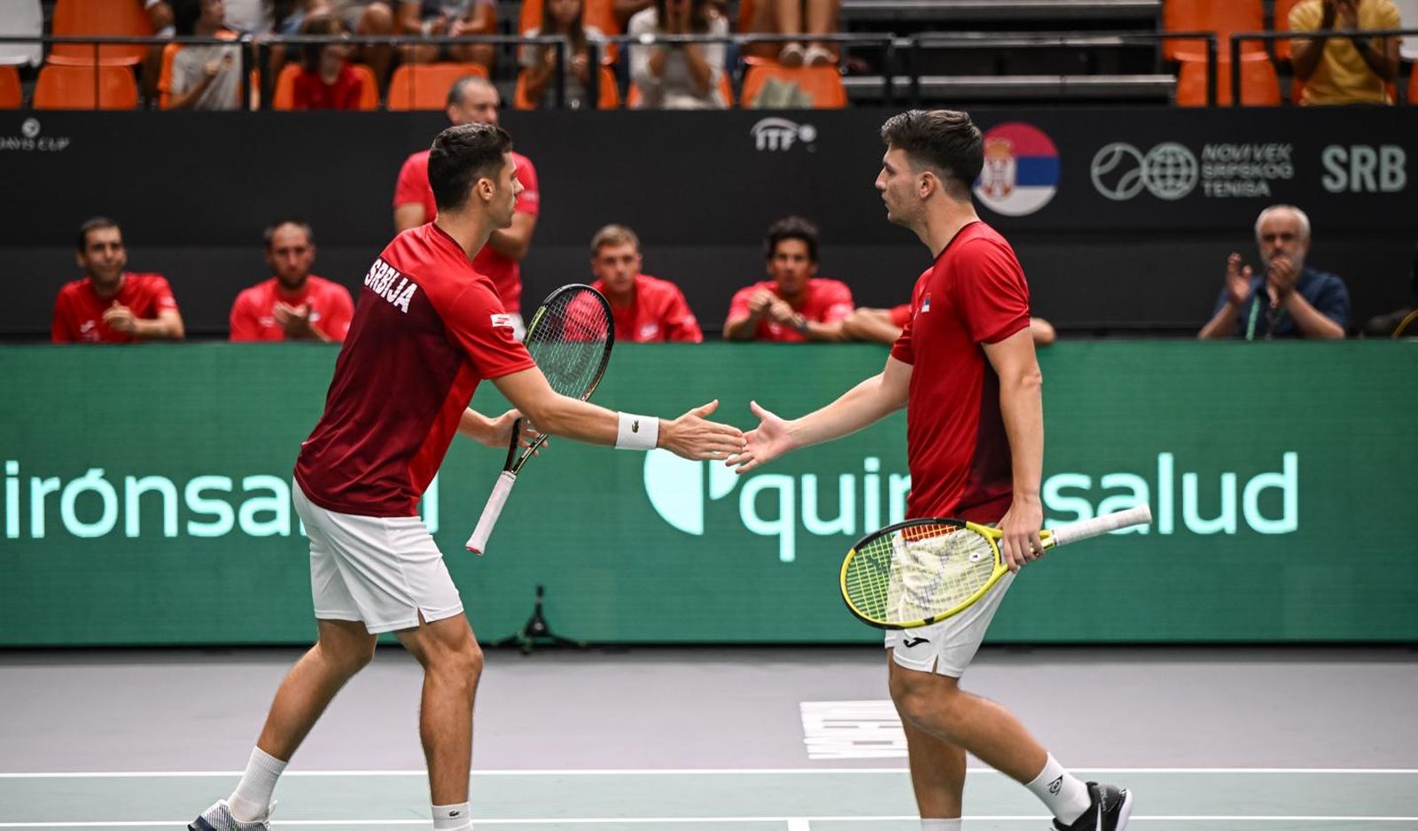 Quirónsalud velará por la salud de los mejores tenistas del mundo durante la Copa Davis 2023 en Málaga