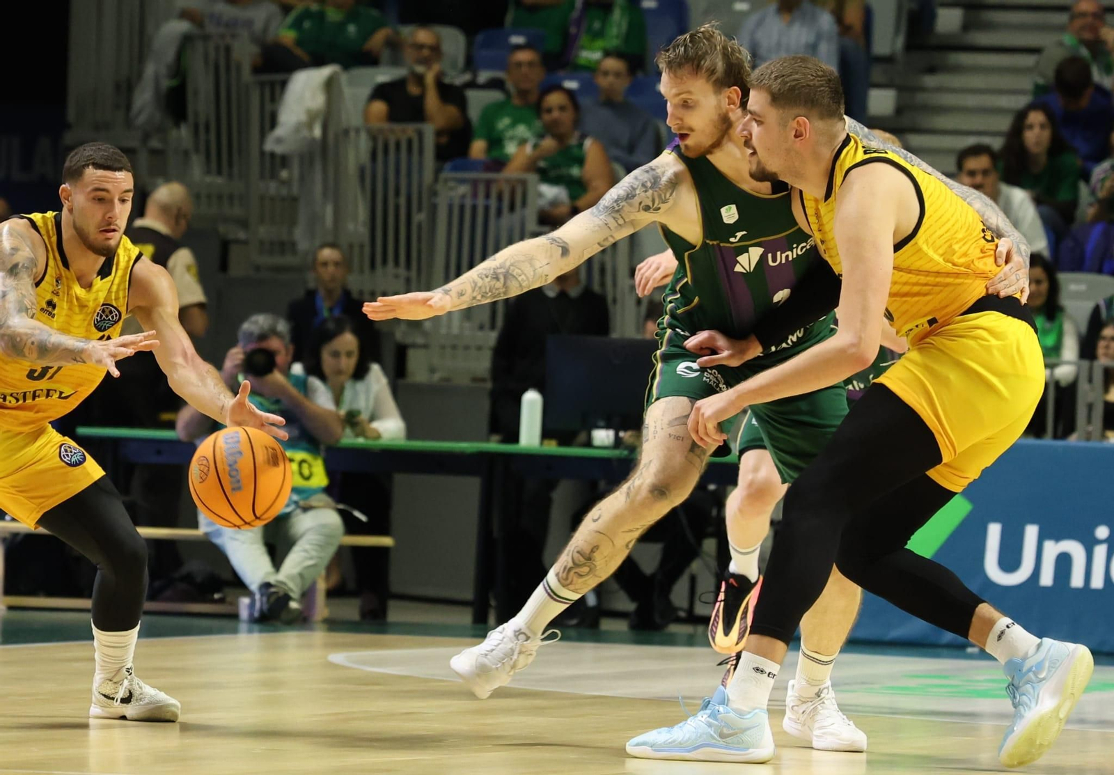 El Unicaja-Filou Oostende, en fotos