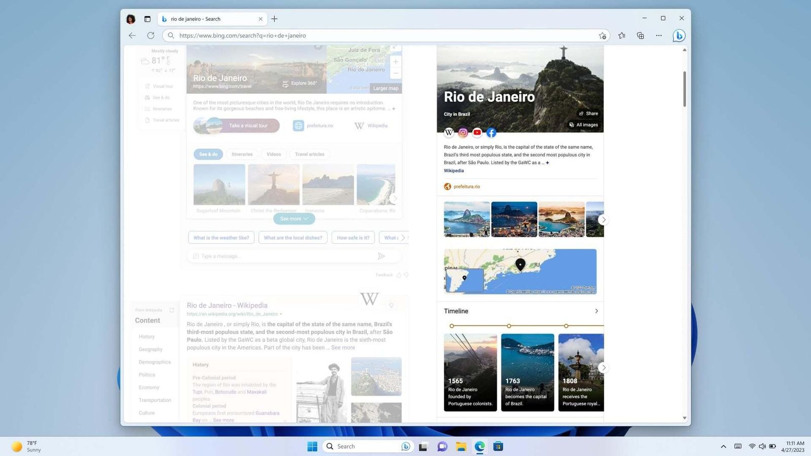 Bing Knowledge Cards. Bing Knowledge Cards.