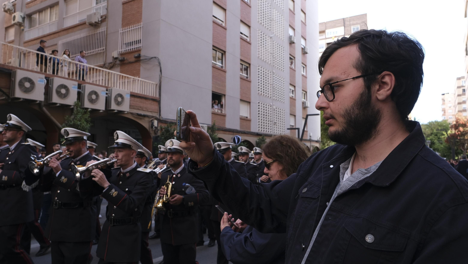La procesión de Pasión en Almería, en imágenes