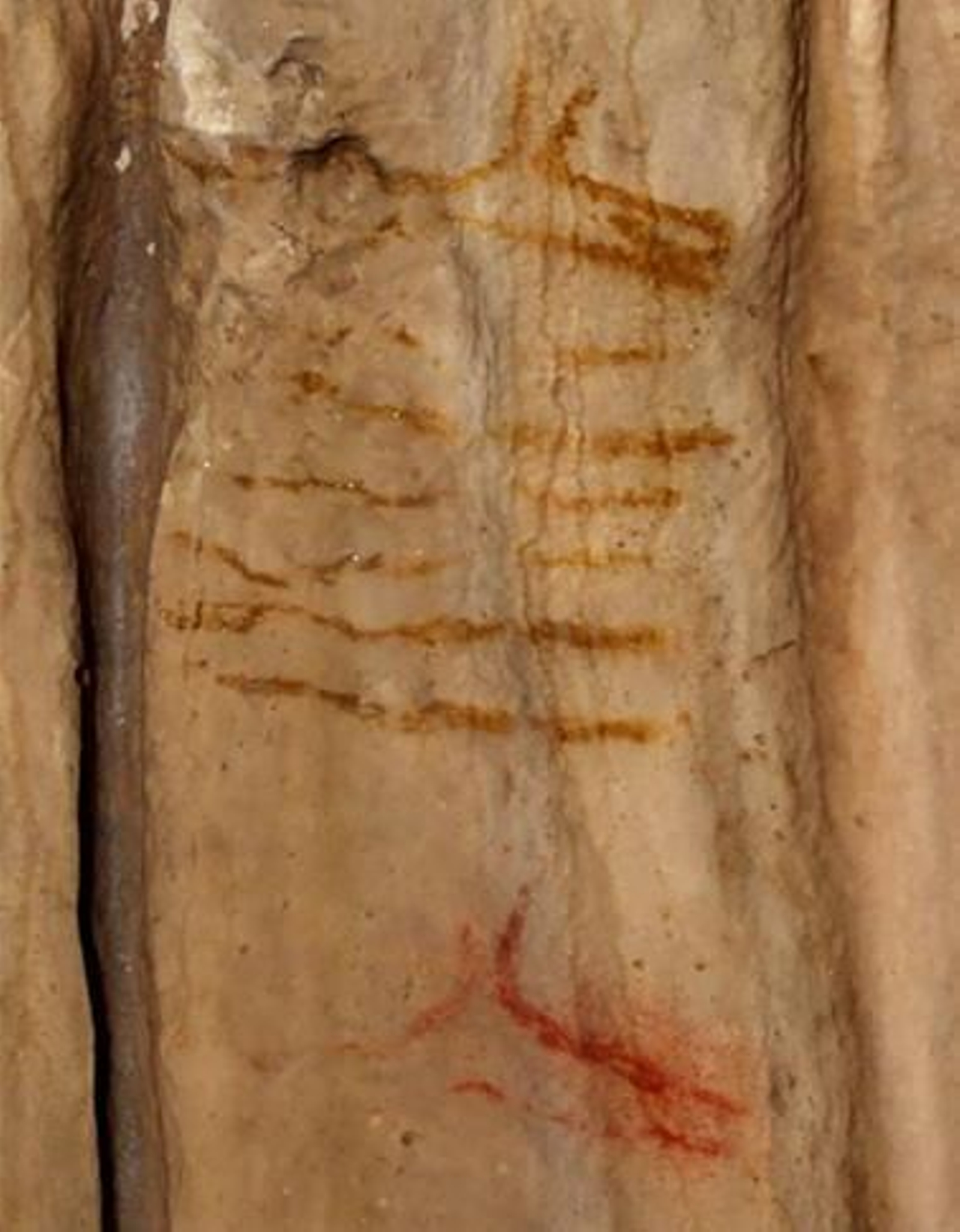 Grafía datada como neandertal en la cueva de Ardales