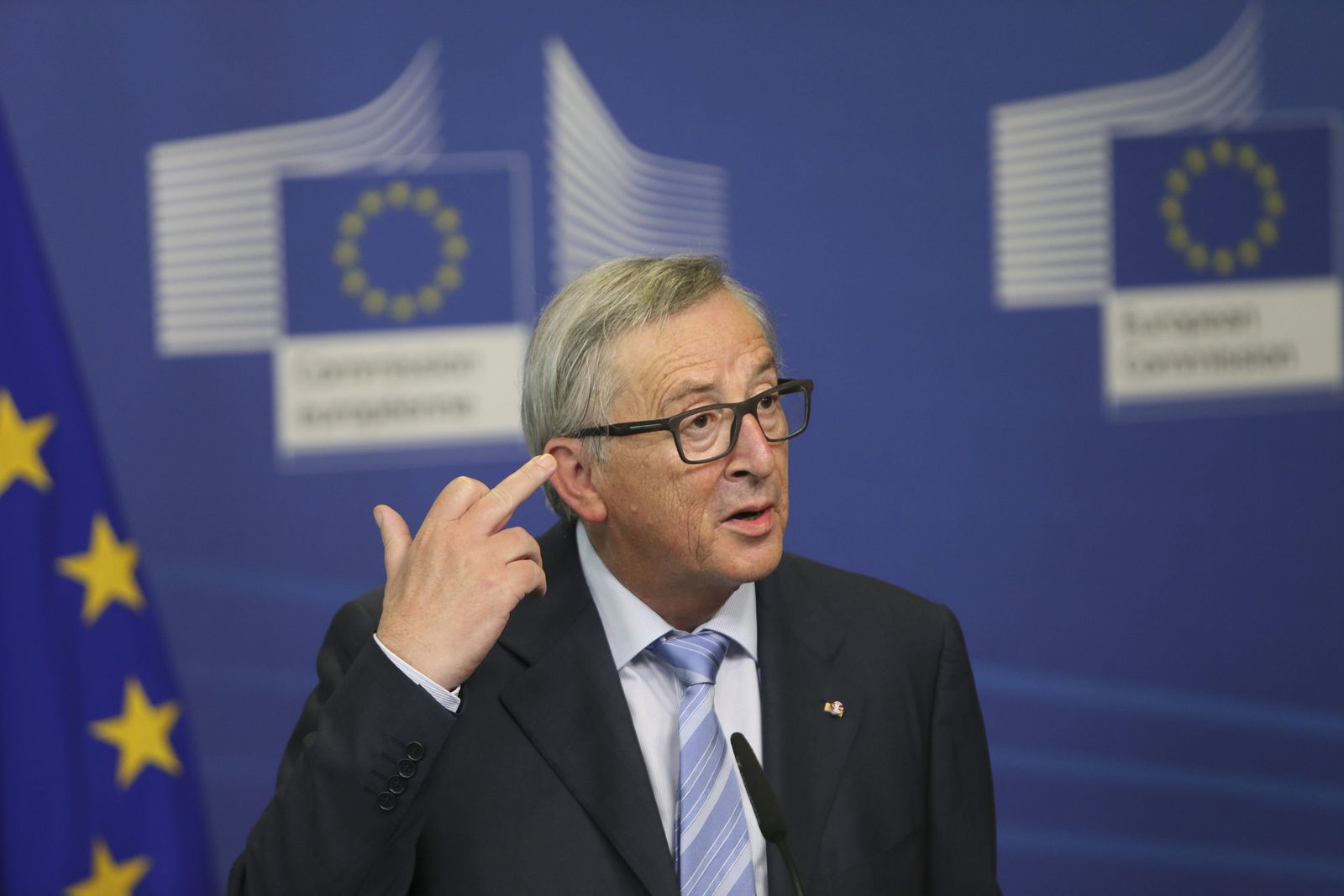 Jean Claude Juncker, presidente de la CE.