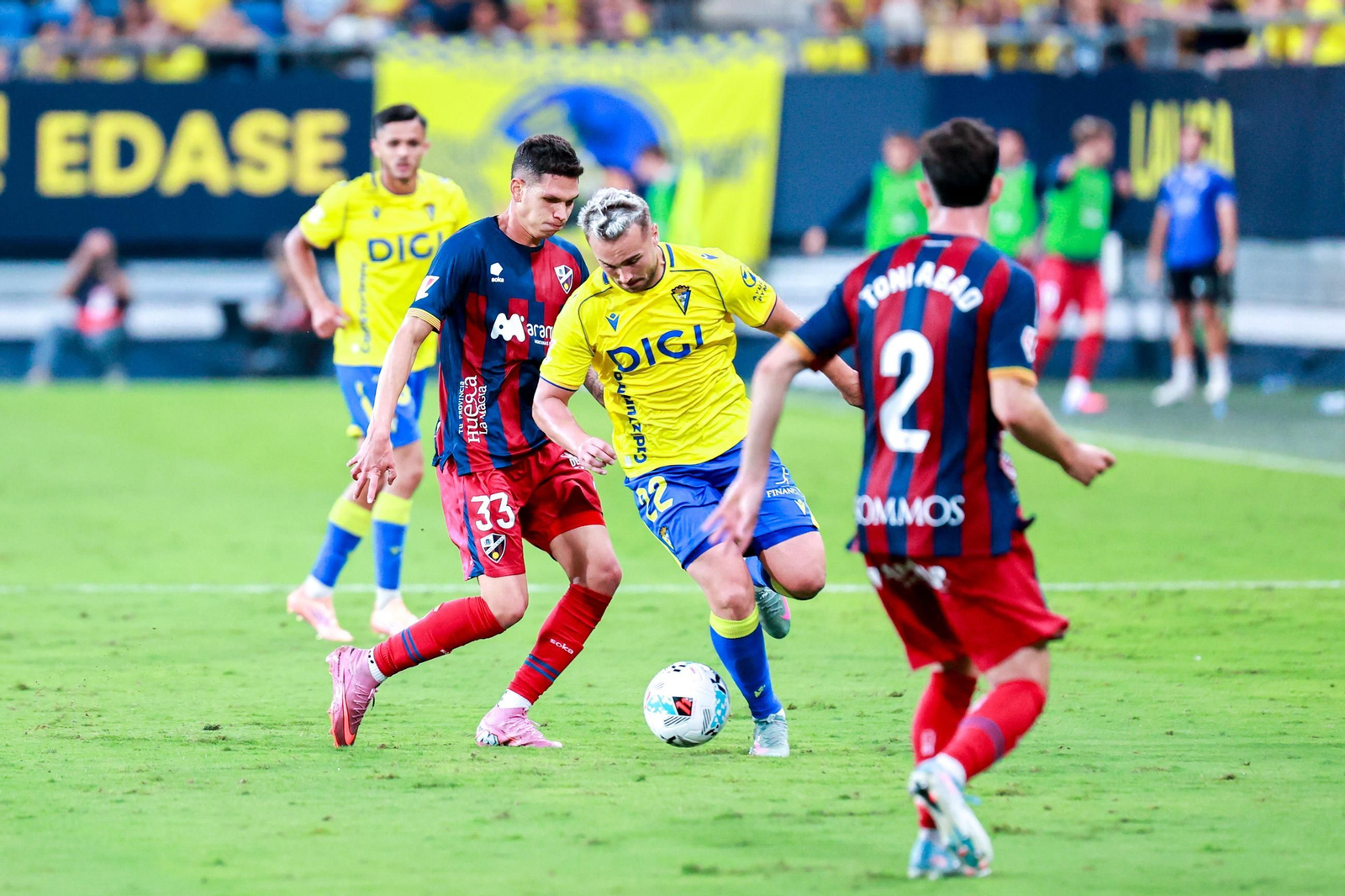 Las imágenes del Cádiz CF-Huesca